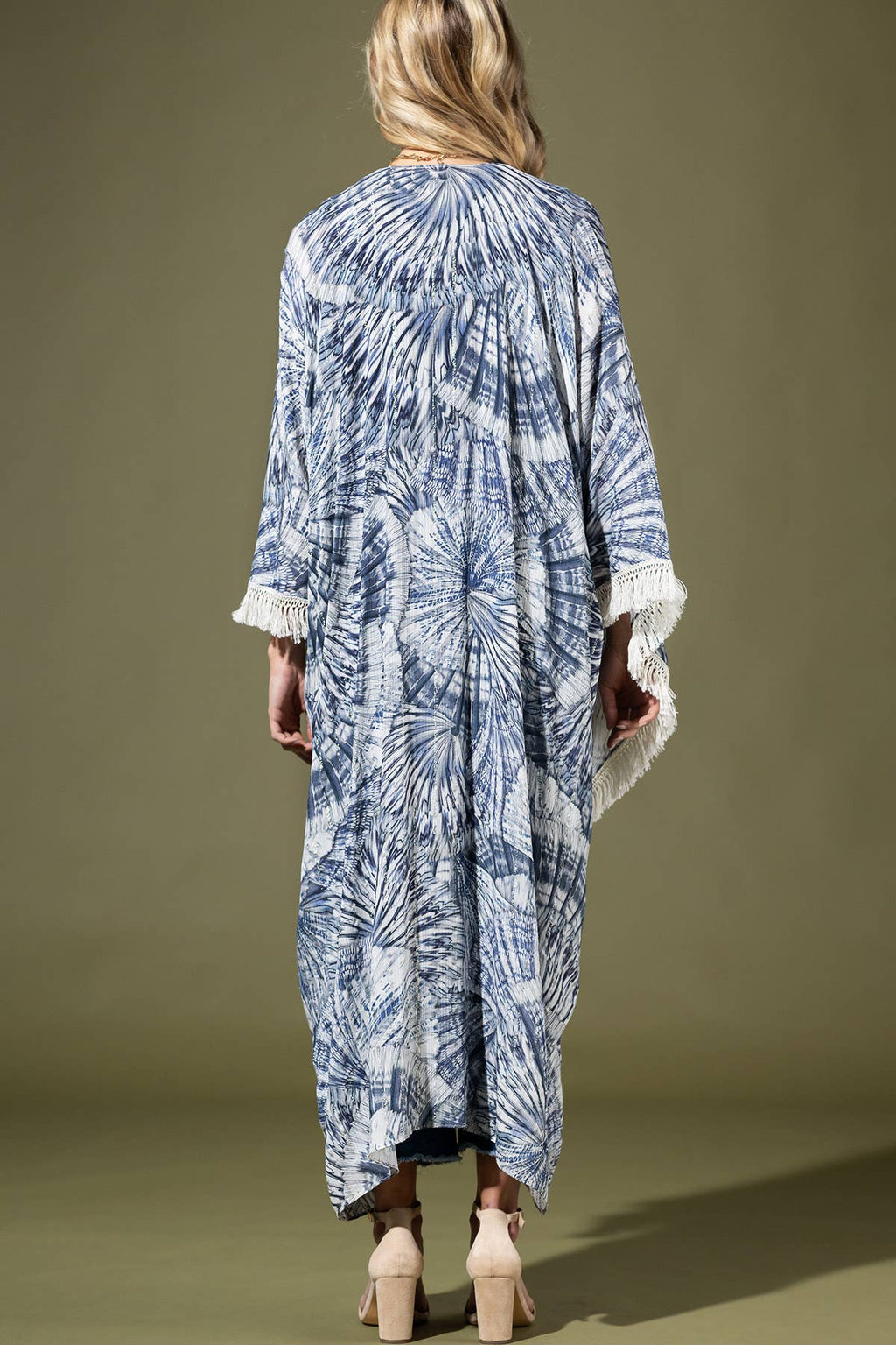 Indigo Hand Kimono