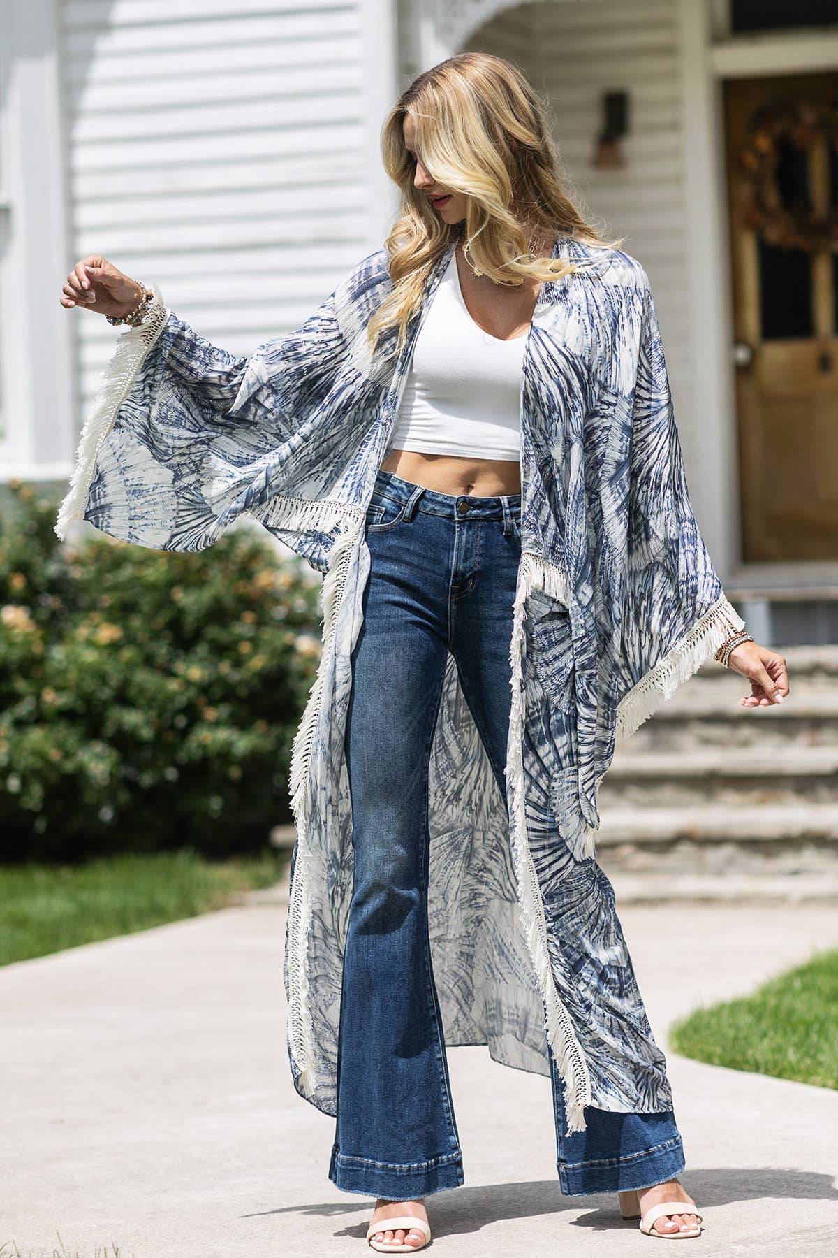 Indigo Hand Kimono