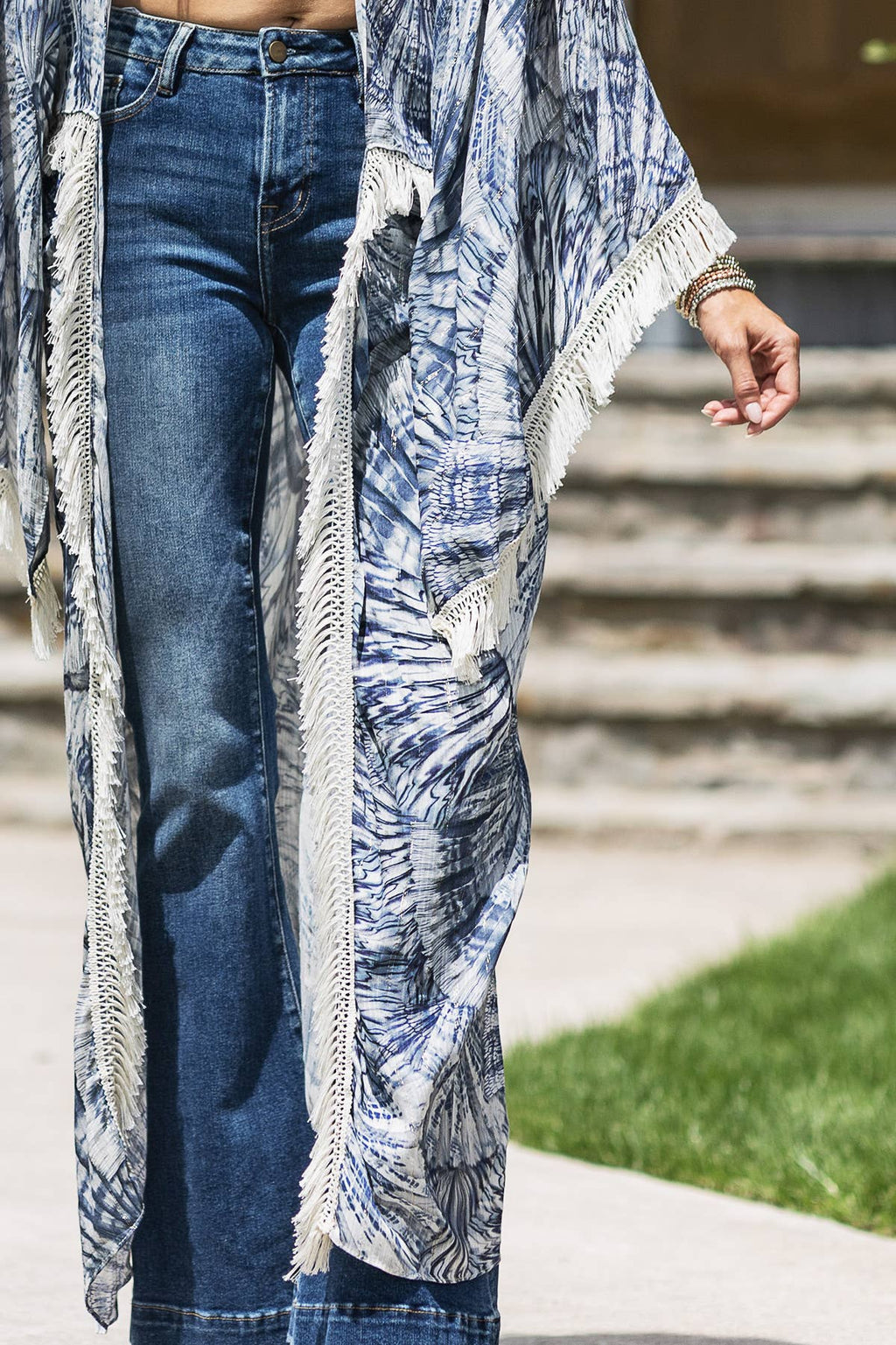 Indigo Hand Kimono